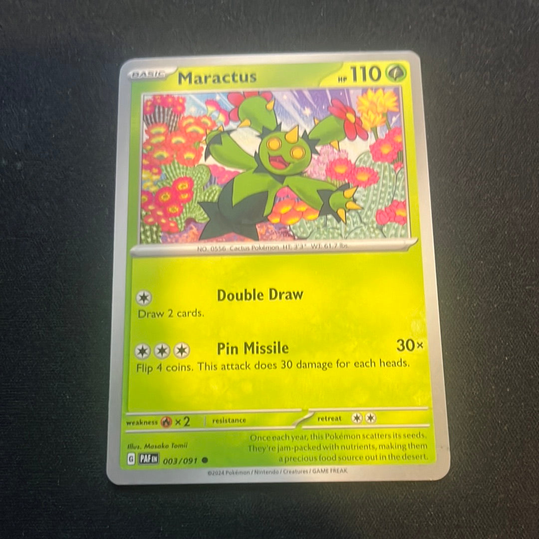 Paldean Fates: Maractus #3 Paldean Fates: Maractus #3